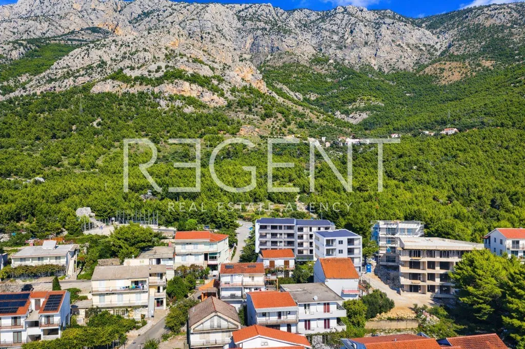 Õhuvaade - Two-Bedroom Apartment with Sea View in Blato