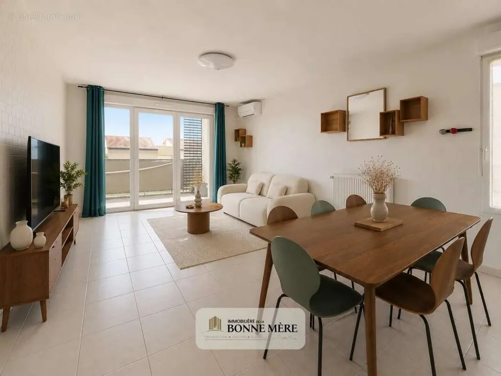 Söögituba - Spacious 4-Bed Flat with South Terrace in Marseille