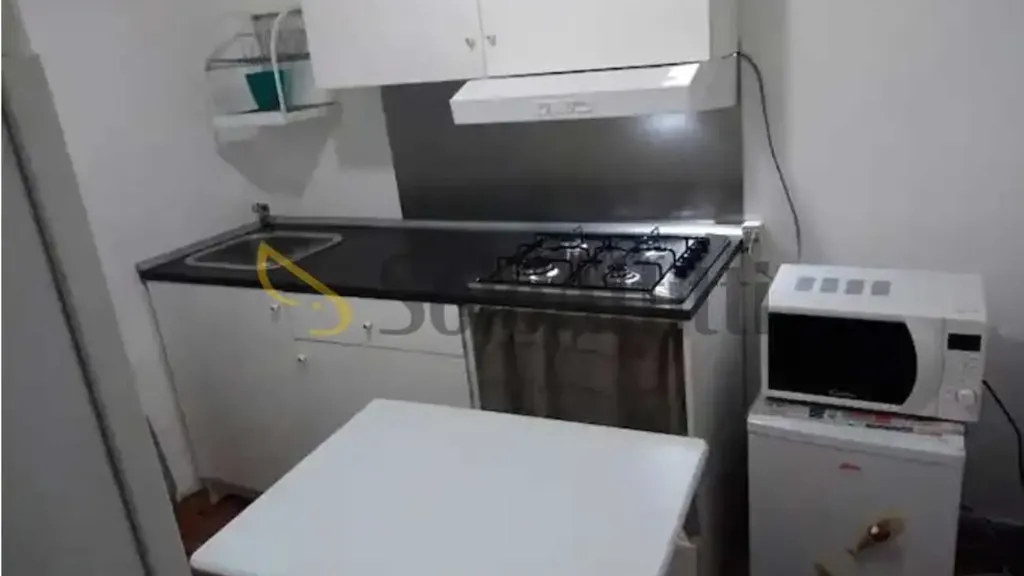 Cuisine - Semi-Panoramic Studio in Vomero