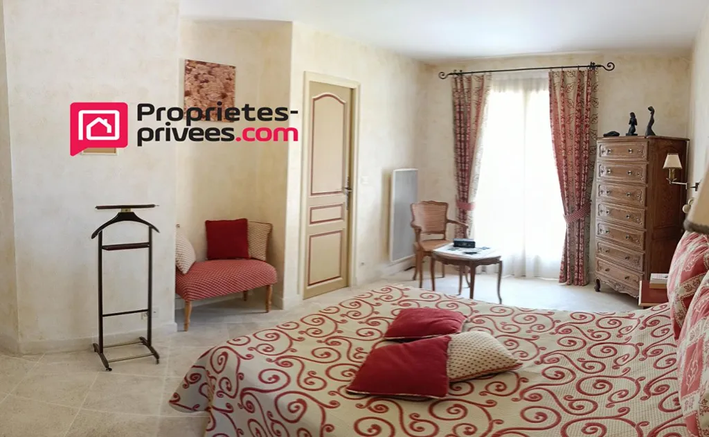 Bedrooms - Architectural House with Pool in La Motte