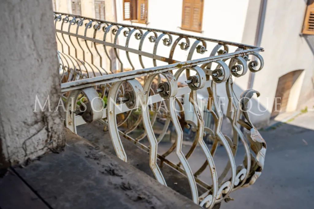 Balcon - Historic Terraced House in Smarano, Predaia