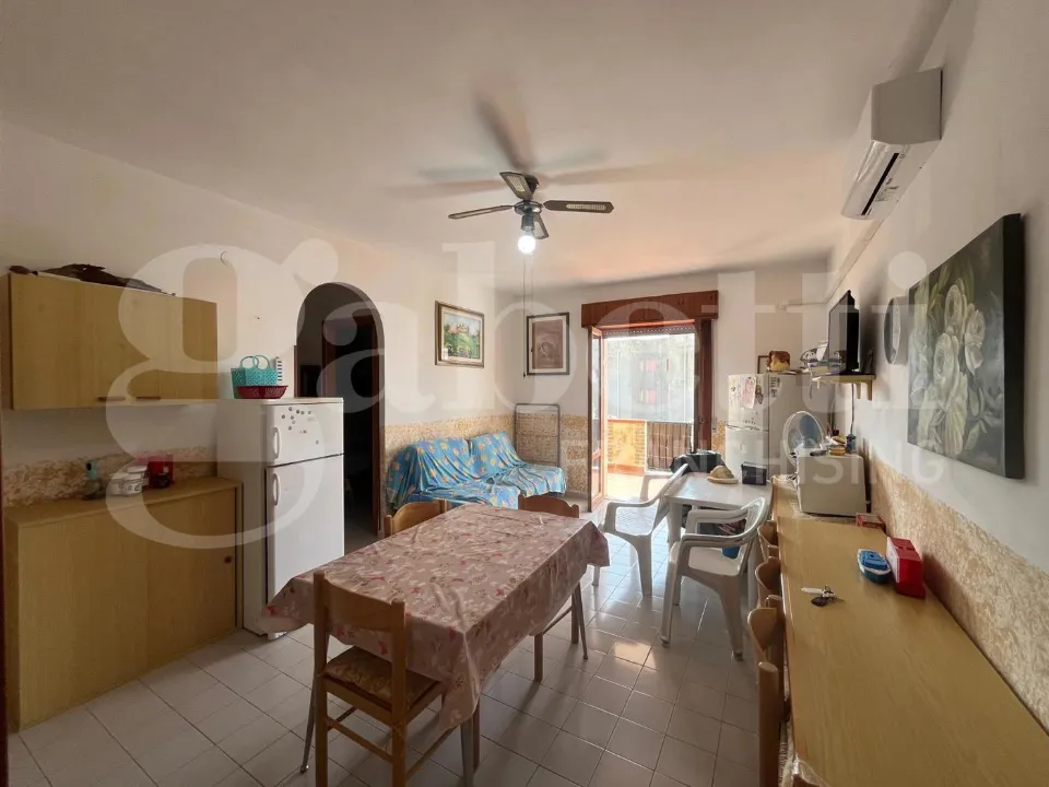 Salle à manger - 3-Bedroom Apartment with Balcony in Scalea