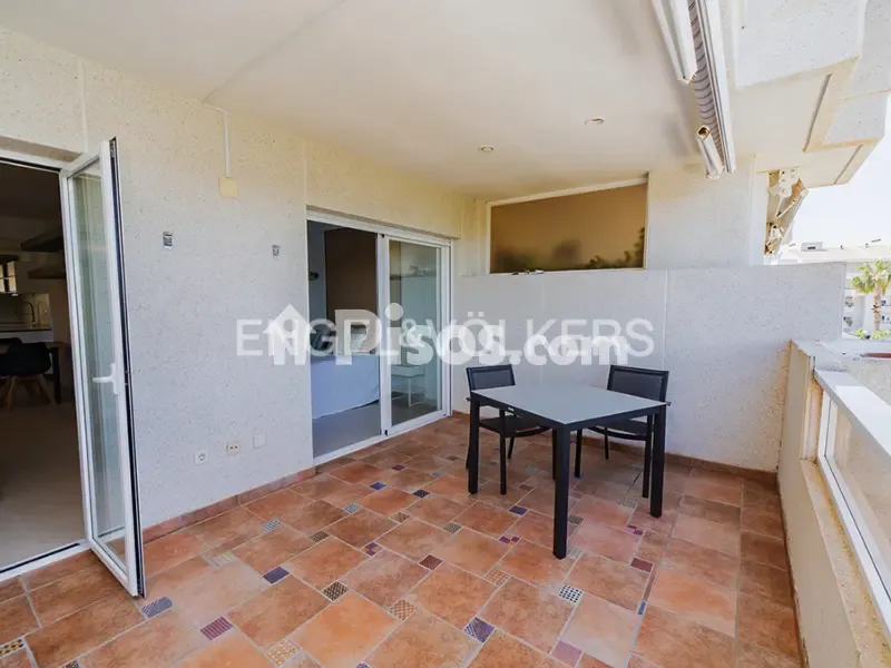 Terrace - Modern Flat with Golf View in Alicante