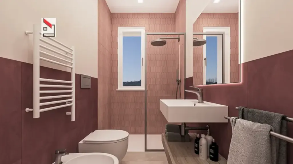 Bathrooms - New Villa with Sea View in Senigallia