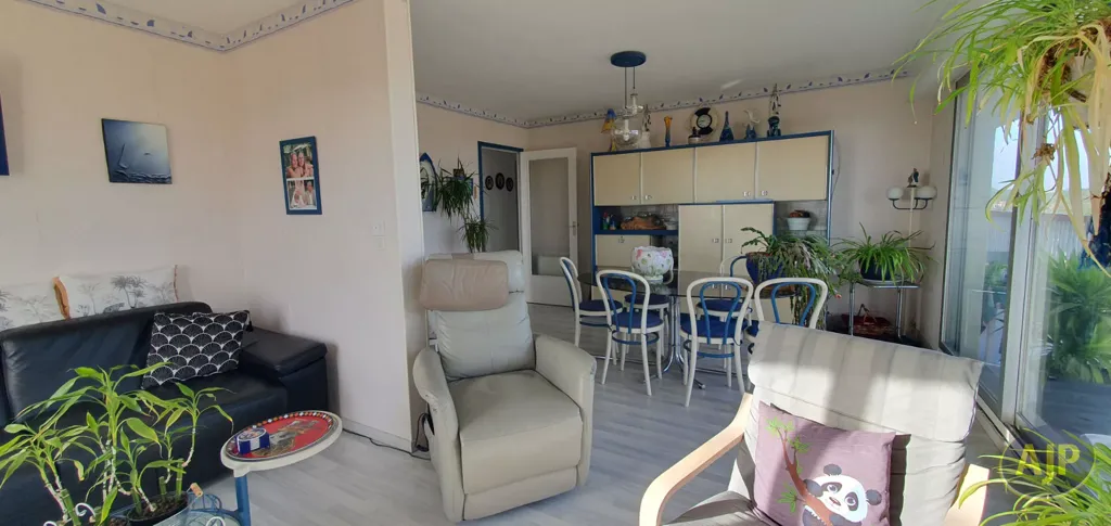 Séjour - Appartement avec Vue sur Mer à Pornichet
