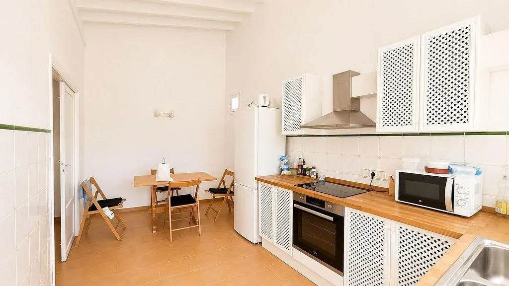 Cuisine - Historic Attic with Terrace in Carrer dels Oms