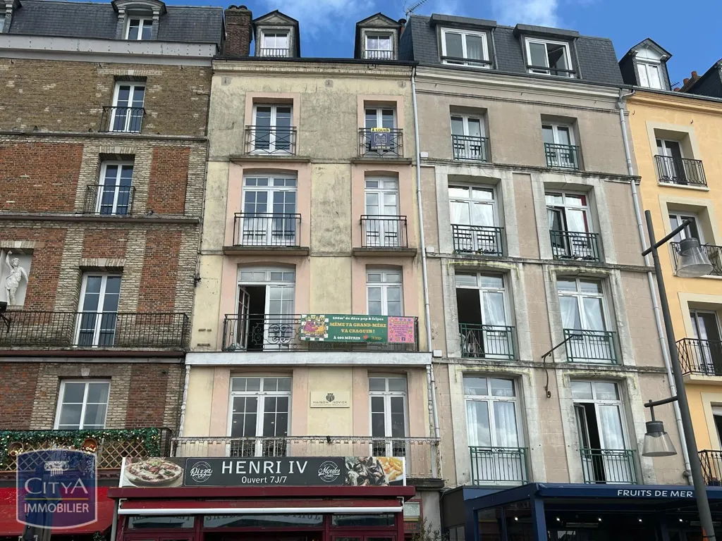 Extérieur - Appartement T2 Lumineux au 5ème Étage à Dieppe
