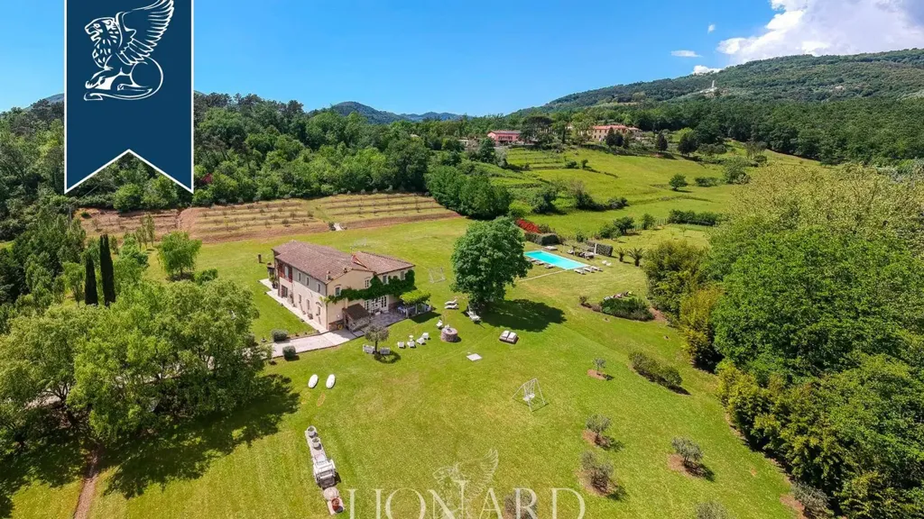 Vue aérienne - Luxury Villa with Pool near Lucca