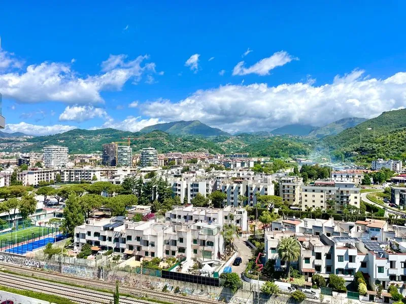 Vue aérienne - Apartment with Sea View in Salerno