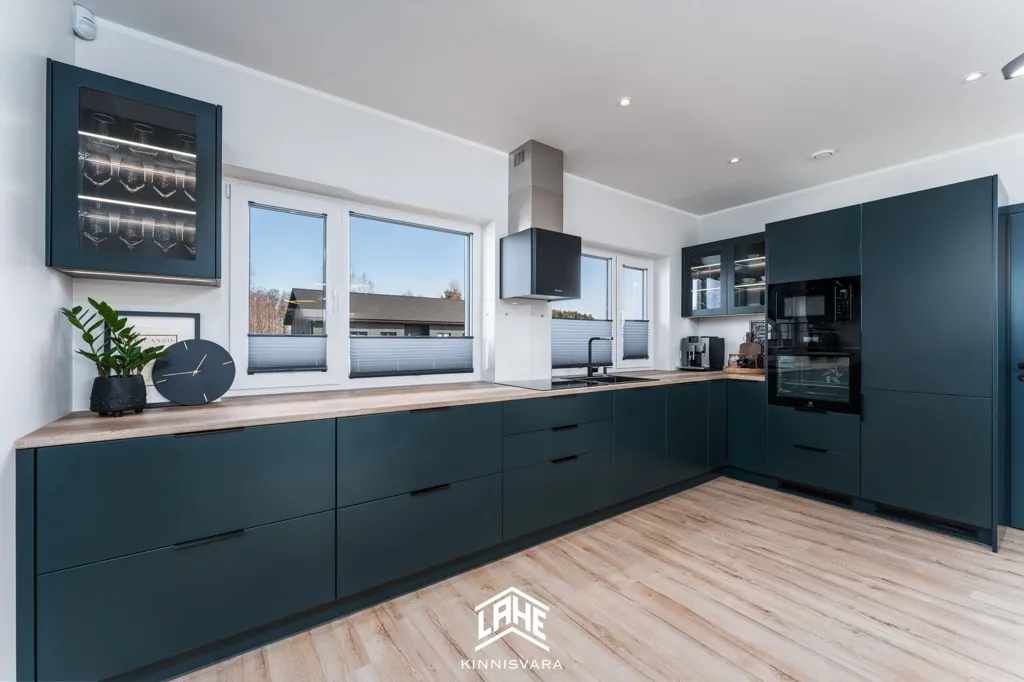 Kitchen - Contemporary Brick House with Garden in Pärnu