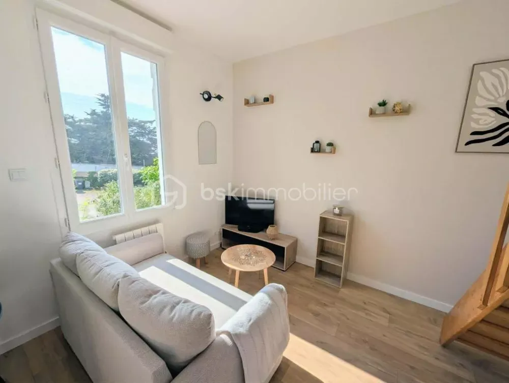 Séjour - Duplex avec Vue Mer à Saint-Pair-sur-Mer