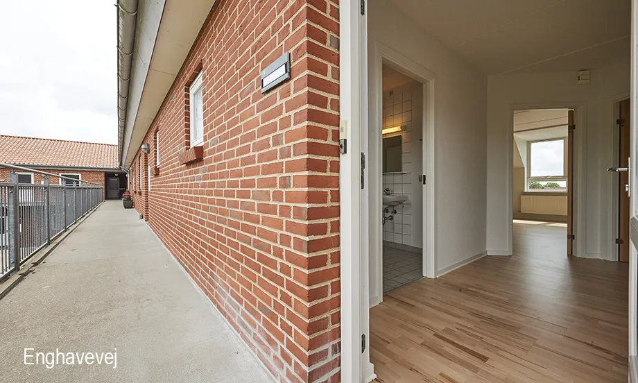 Hallway - 3-Bedroom Flat with Garden in Ølgod