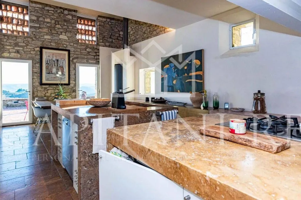 Köök - Luxury Villa with Pool in Greve in Chianti