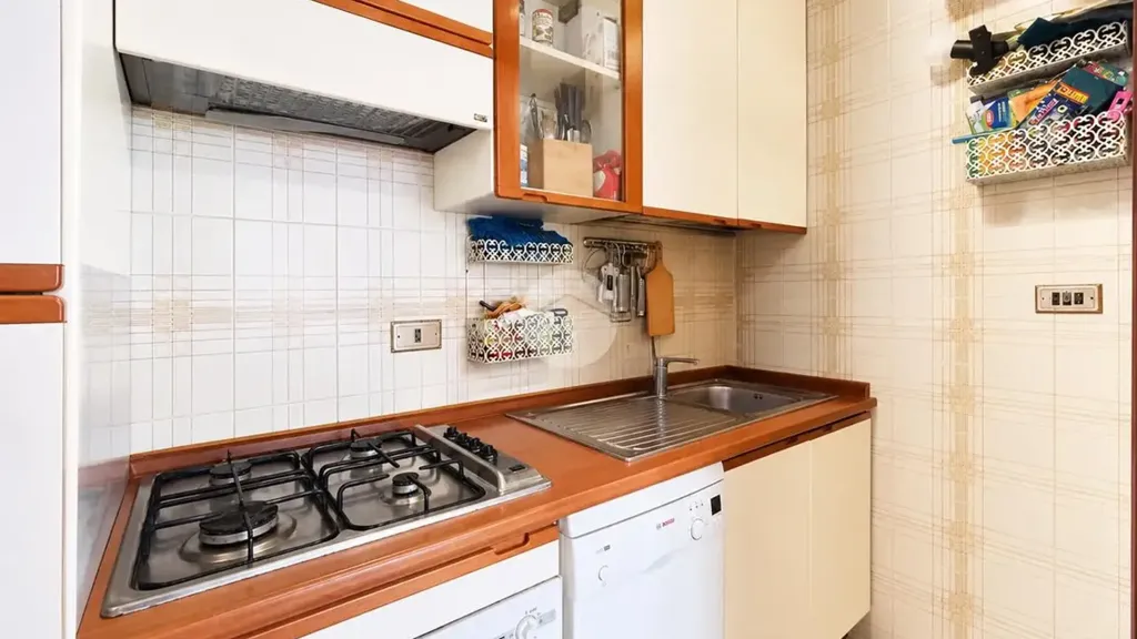 Cuisine - Apartment with Sea Access in Cervia