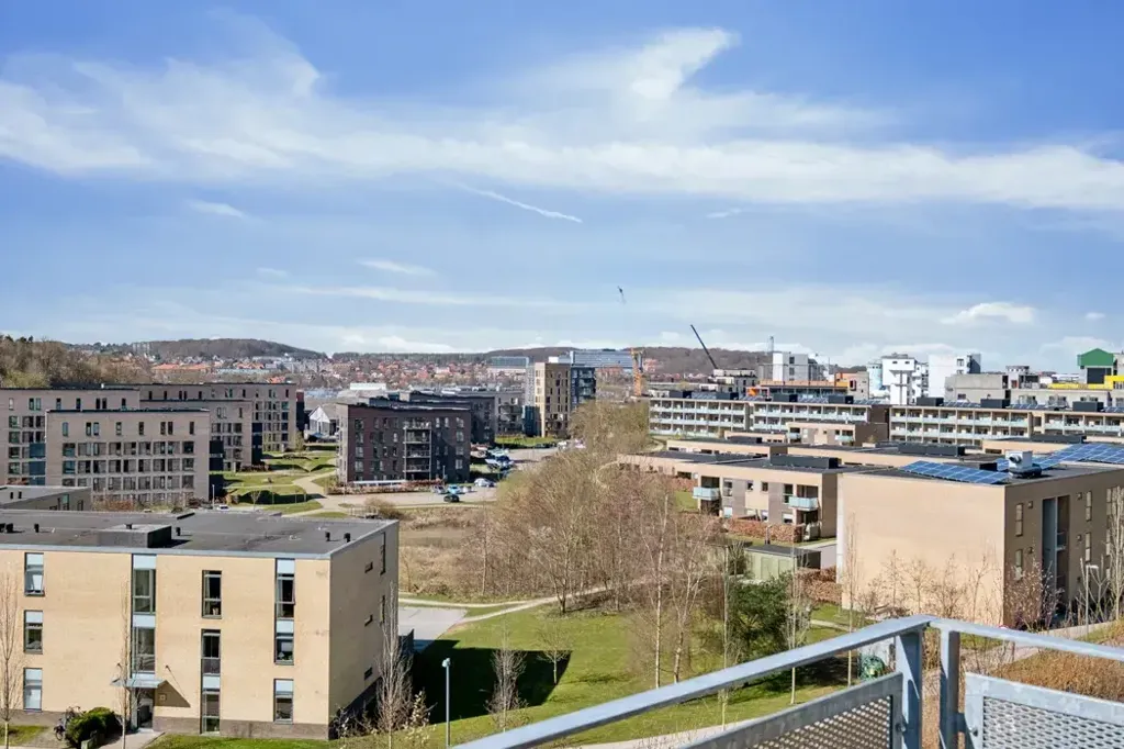 Balcony - Apartment with Terrace in Aalborg