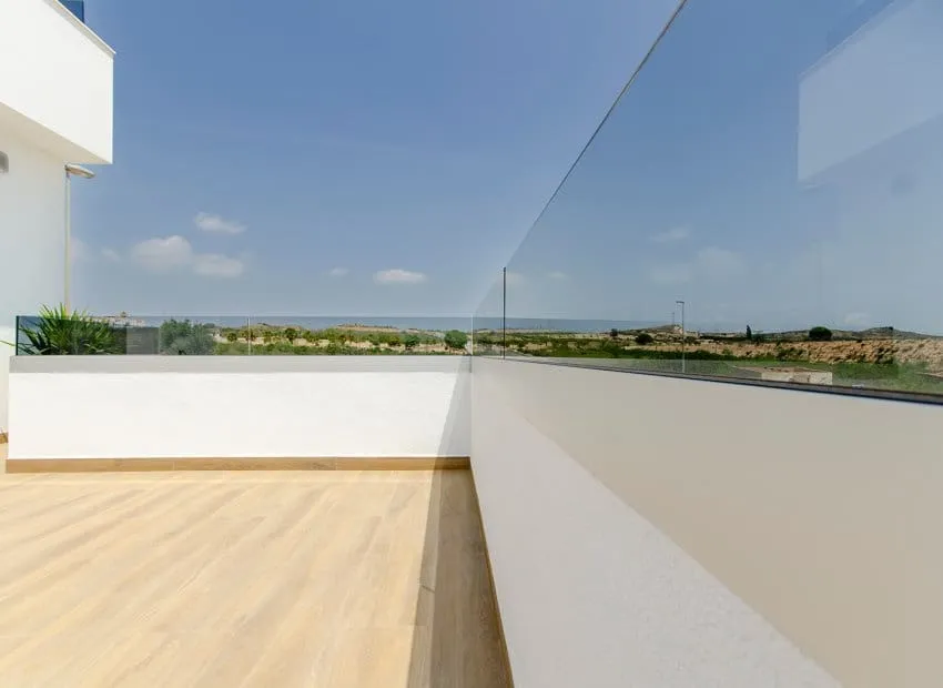 Terrasse - Semi-Detached Villa with Private Pool in Vistabella