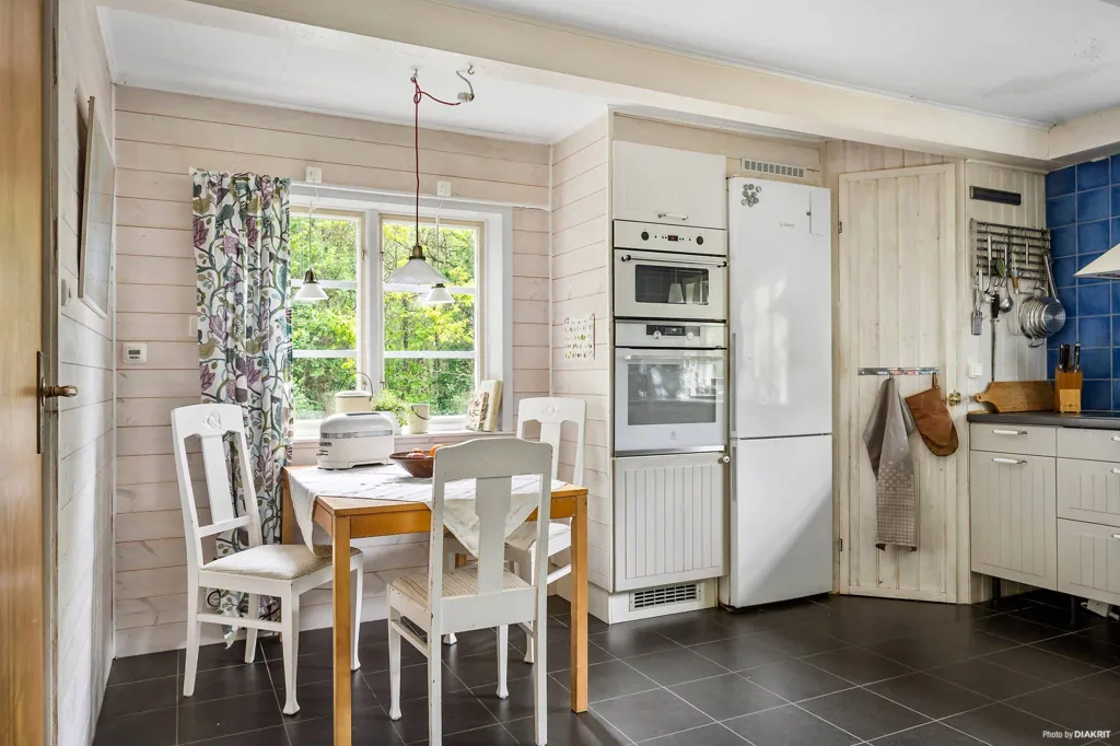 Cuisine - Charming Yellow Cottage with Orchard in Scania