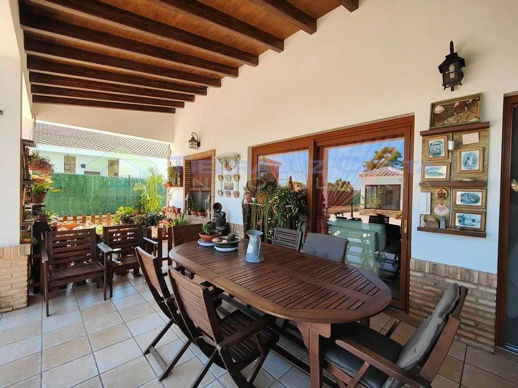 Terrasse - Chalet with Pool and Terraces in Lepe