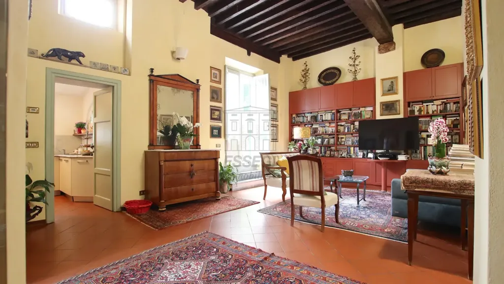 Séjour - Historic Apartment with Terrace in Lucca