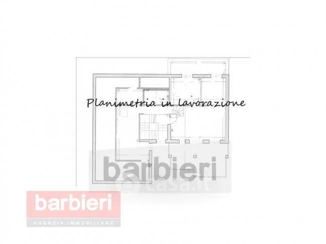 Plan - Three-Bedroom Apartment with Terrace in Cervia