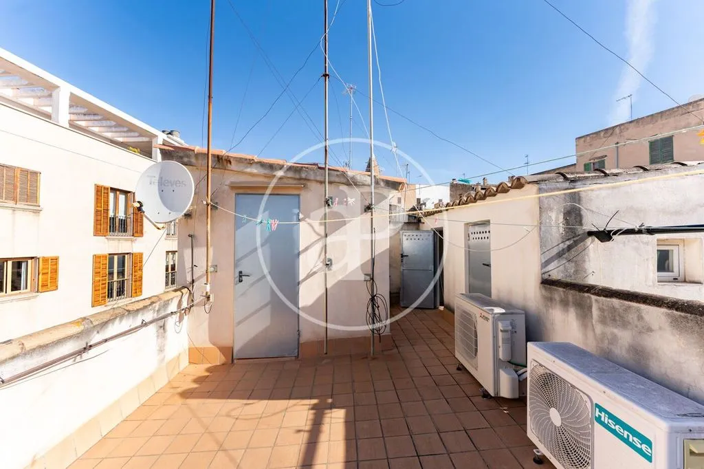 Terrasse - Charming 2-Bedroom Apartment in Palma's Old Town