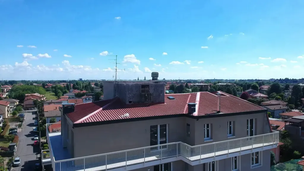 Õhuvaade - Studio Apartment with Balcony in Marnate