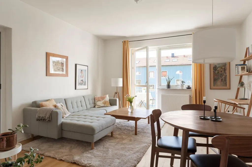 Elutuba - Modern Flat with West Balcony in Göteborg