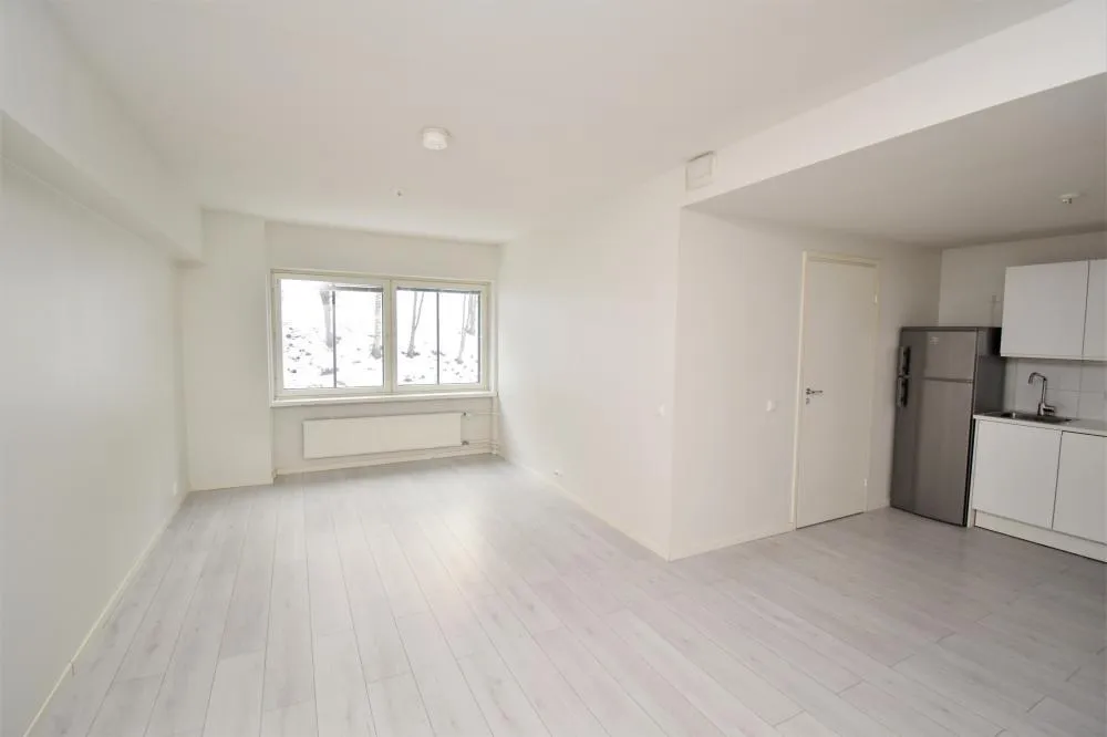 Köök - Renovated Apartment with Balcony in Lahti Centre