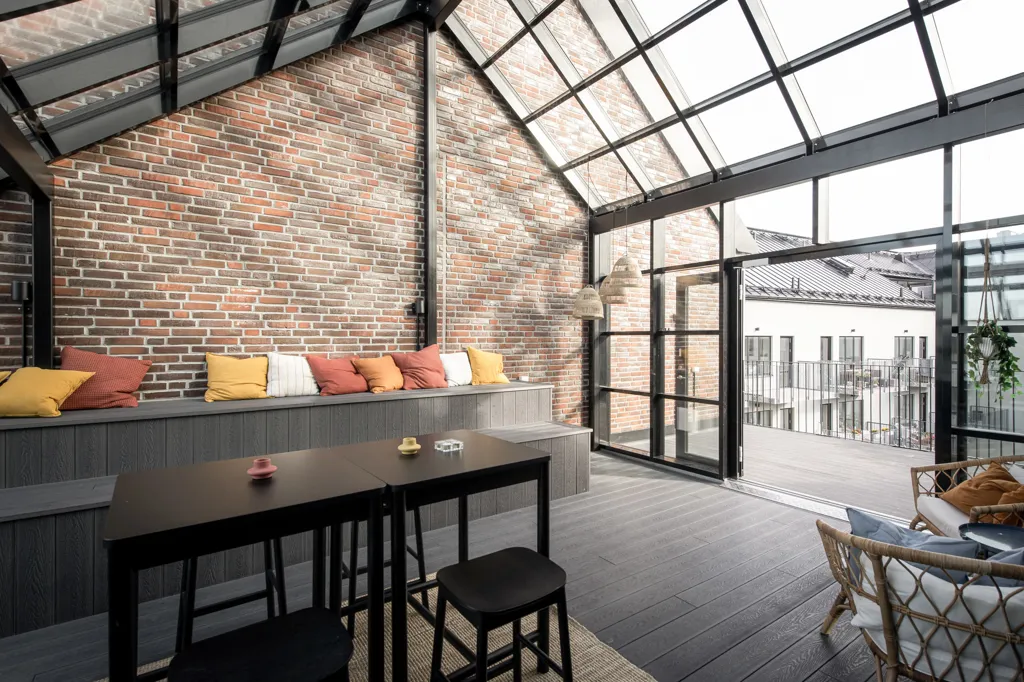Terrasse - Modern Apartment with Balcony in Göteborg