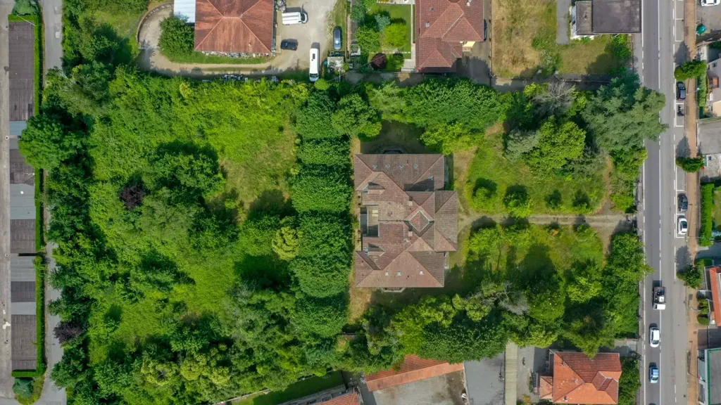 Õhuvaade - Art Deco Villa with Garden in Cossato
