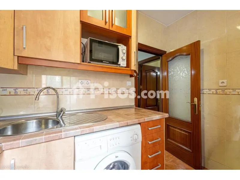 Köök - Ground Floor Flat with Terrace in Alcalá de Henares
