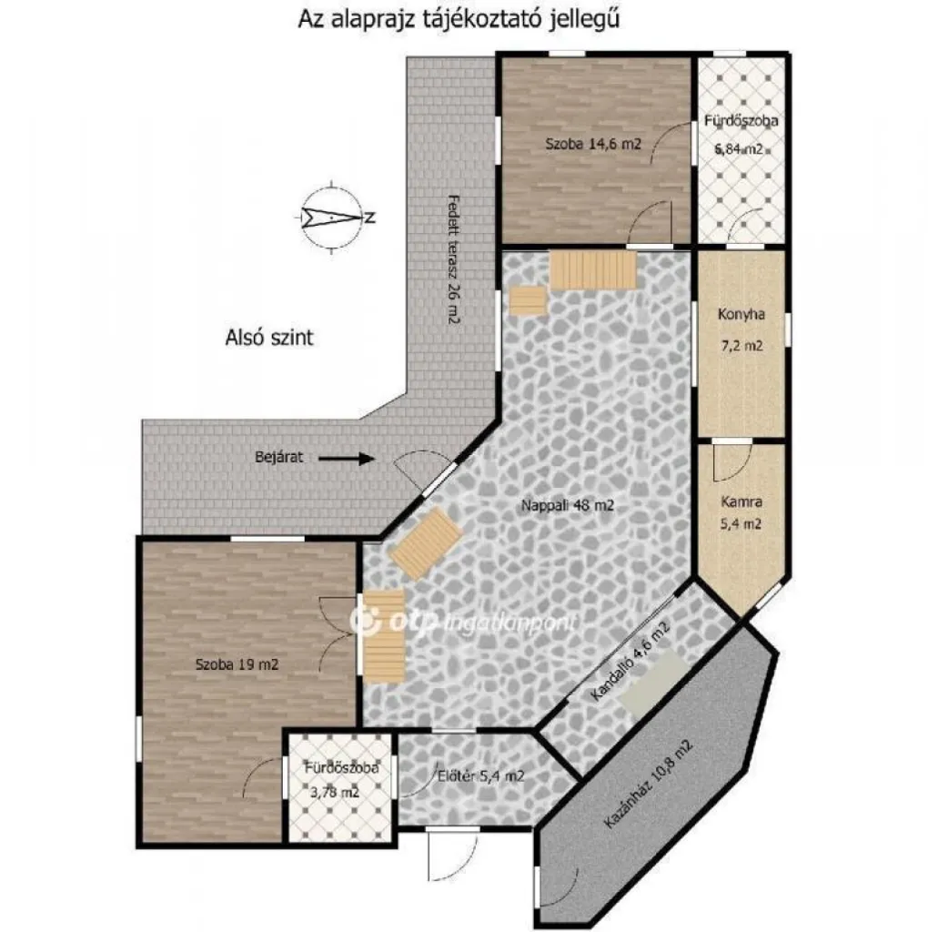Plan - Unique House with Private Lakefront in Délegyháza