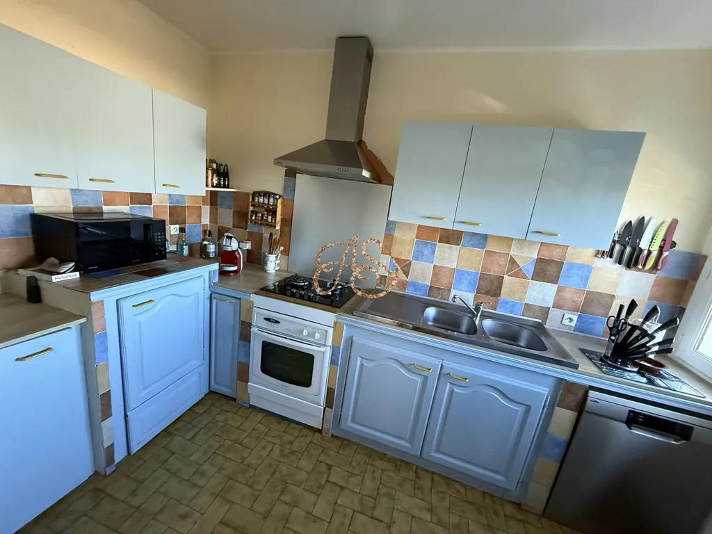 Köök - Spacious Apartment with Balcony in Marguerittes