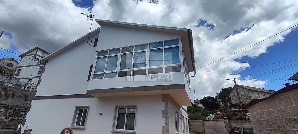 Exterior - Chalet with Garden and Garage in Moaña