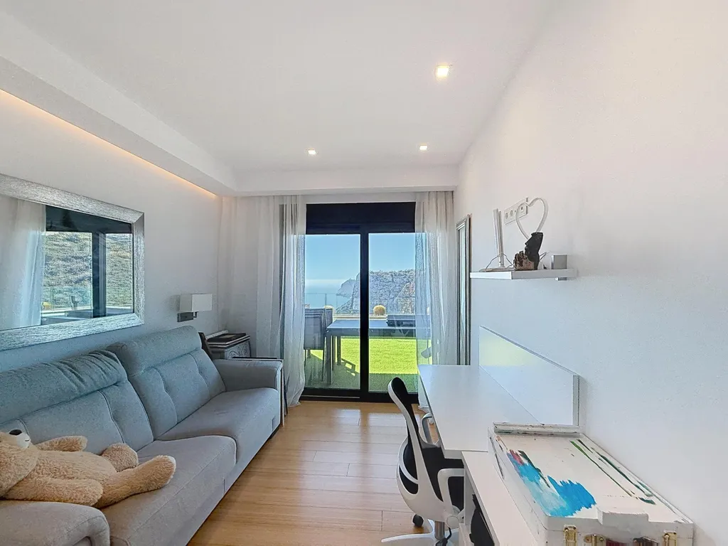 Séjour - 3-Bed Flat with Pool in Benitachell