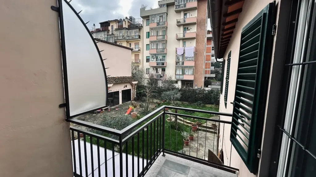 Balcony - Historic Villa with Garden in Florence