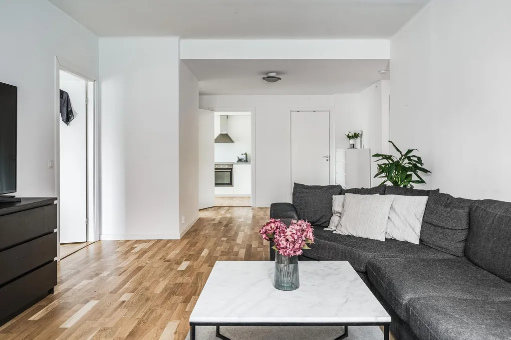 Séjour - Apartment with Renovated Kitchen in Central Norr