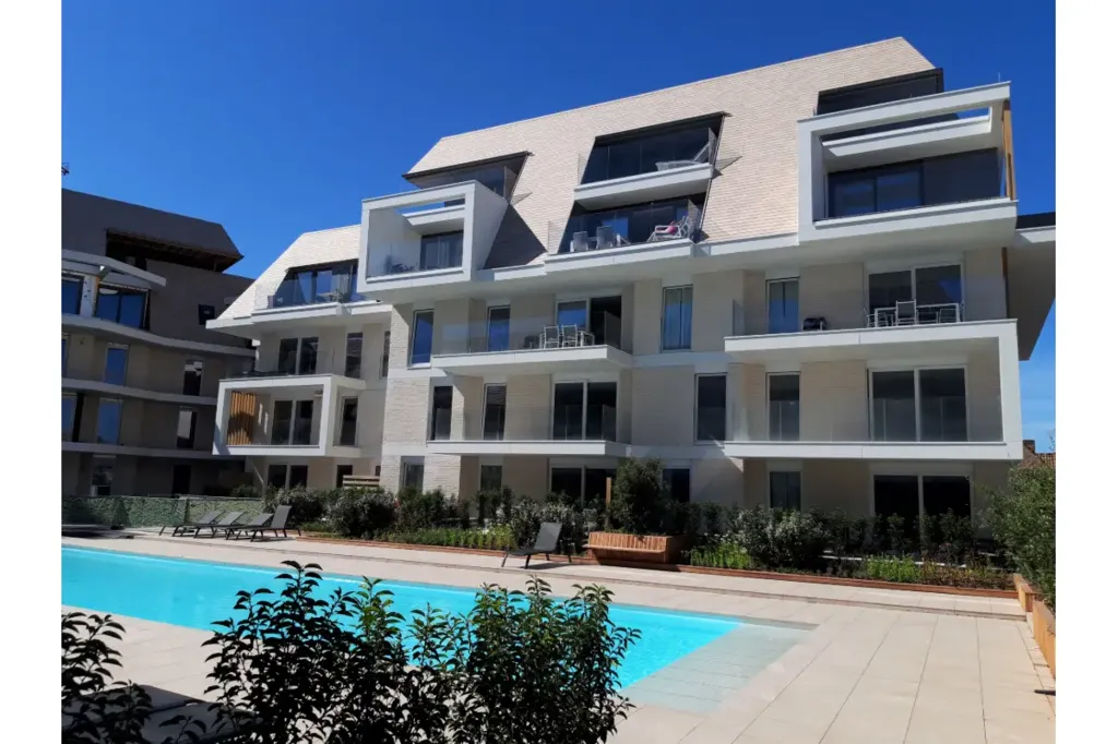 Exterior - New Apartment with Spacious Terrace in Nieuwpoort