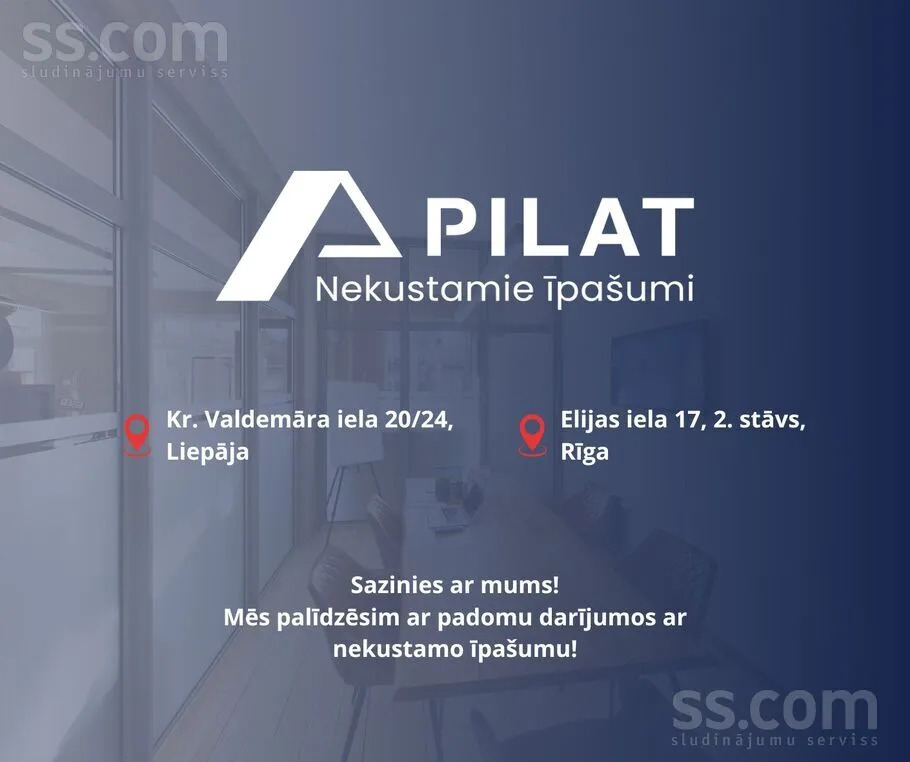 4-toaline korter asukohas Kuldīga un raj.