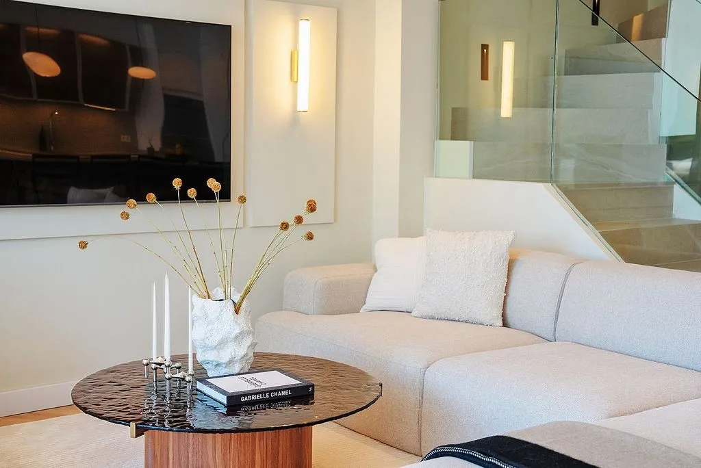 Séjour - Luxury Semidetached House with Pool in Marbella