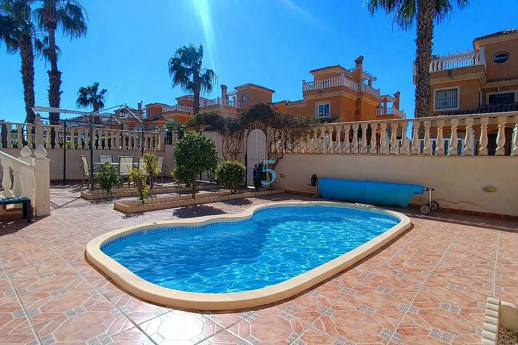 Pool - Detached Villa with Pool in Algorfa