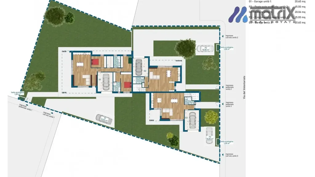 Plaan - Villa with Garden in Abano Terme