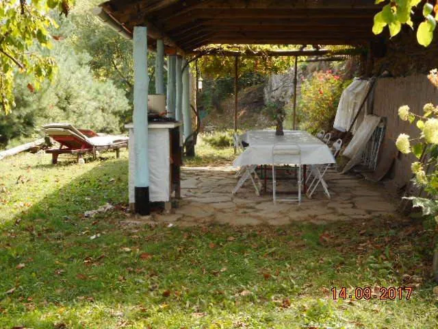 Terrass - Eco-Renovated Villa with Pool in Barge