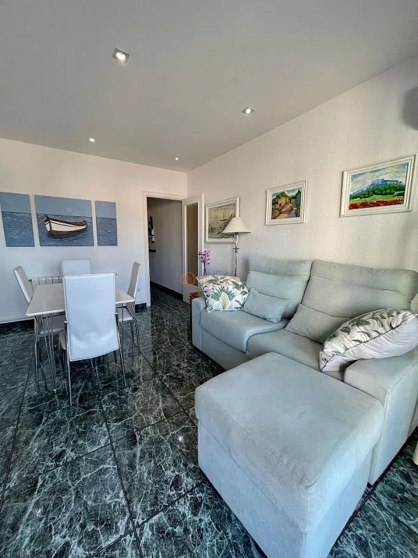 Soggiorno - Penthouse with Sea View in Coma-Ruga