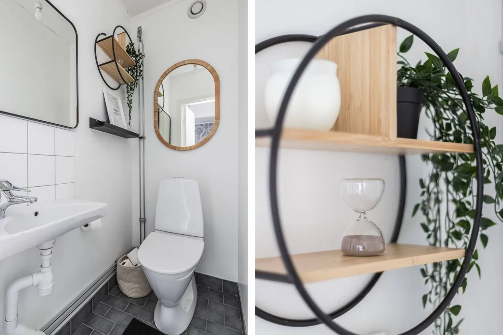 Bathrooms - Apartment with Balcony in Sundsvall