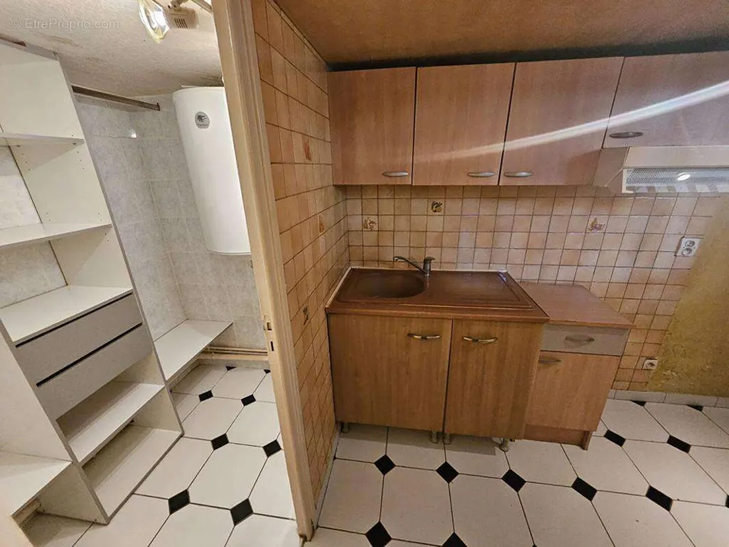 Cuisine - Appartement T2 avec Jardin à Dijon
