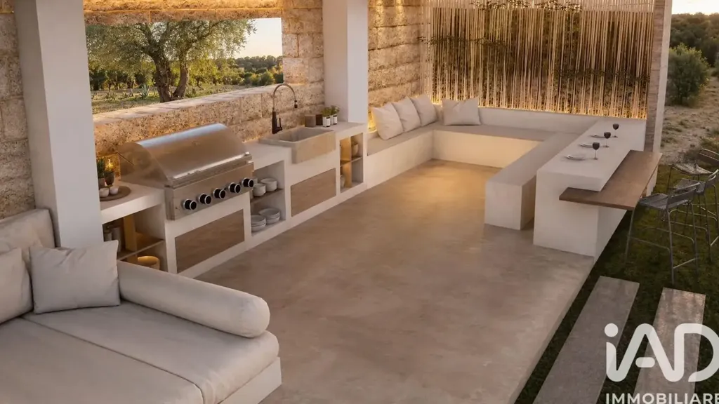 Terrass - Trulli with Approved Villa Project in Carovigno