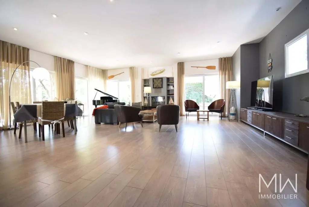 Séjour - Villa Luxueuse avec Piscine à Cap Ferret