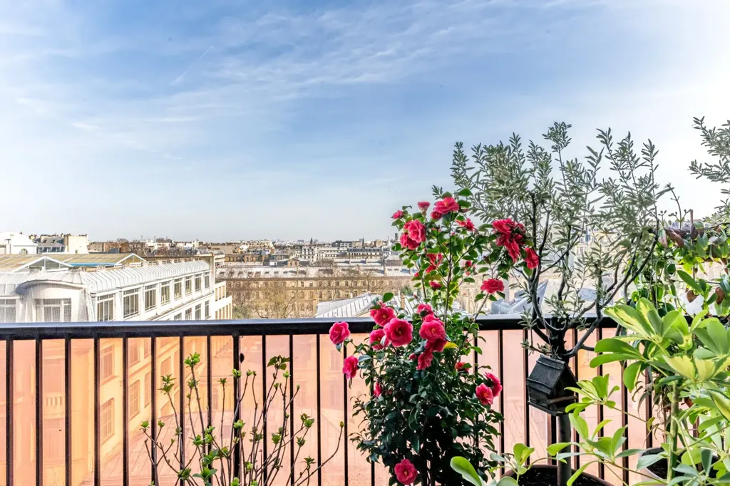 Balcon - Appartement avec Terrasse et Vue Panoramique à Invalides
