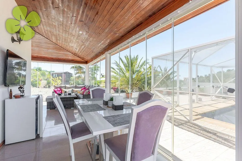 Terrasse - Chalet with Pool and Mountain View in Vélez-Rubio